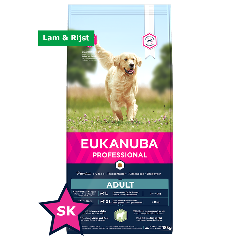 Gymnastiek Barmhartig Ook Eukanuba Dog Breeder Adult Large Lam & Rijst 18kg – Eukanuba Breeder Club