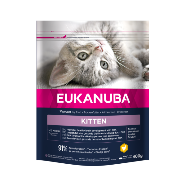 Eukanuba Cat Kitten Chicken 400 gram